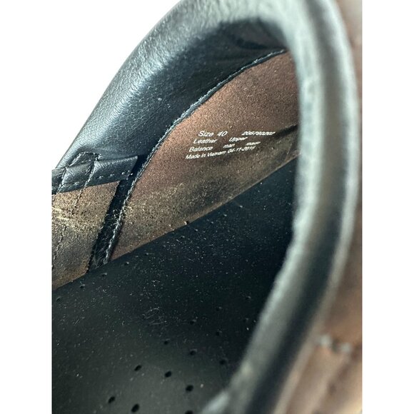 Dansko Professional Antique Brown/Black Leather Clogs Size 40 Brown 206-780202 - Picture 8 of 13